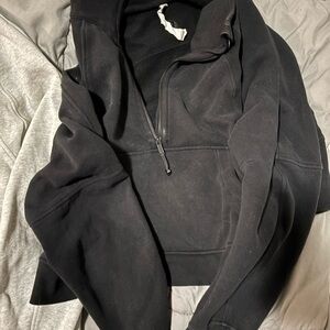 Lululemon XL scuba half zip funnel neck